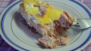 Горбуша под сырной корочкой