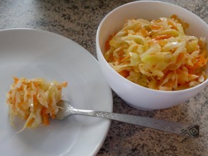 капустный салат готов
