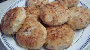 Рыбные котлеты с сыром