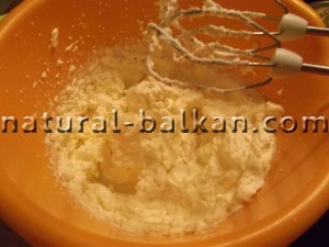домашнее мороженое, сливки
