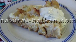 Омлет с цветной капустой