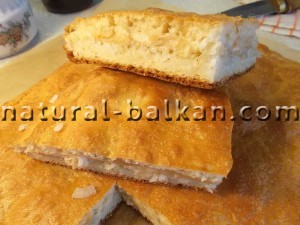 Пирог рыбный (с брюшками семги)