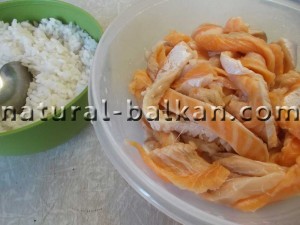 Пирог рыбный (с брюшками семги)