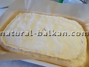 Пирог рыбный (с брюшками семги)