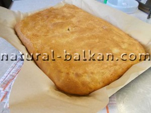 Пирог рыбный (с брюшками семги)