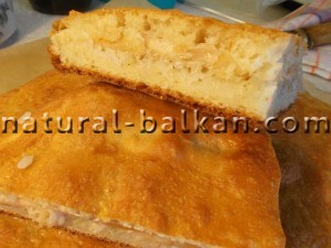 Пирог рыбный (с брюшками семги)